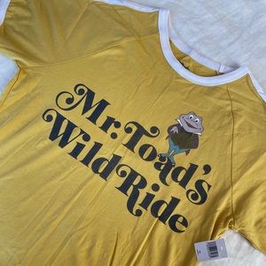 Disney Mr Toad Shirt (New With Tags)